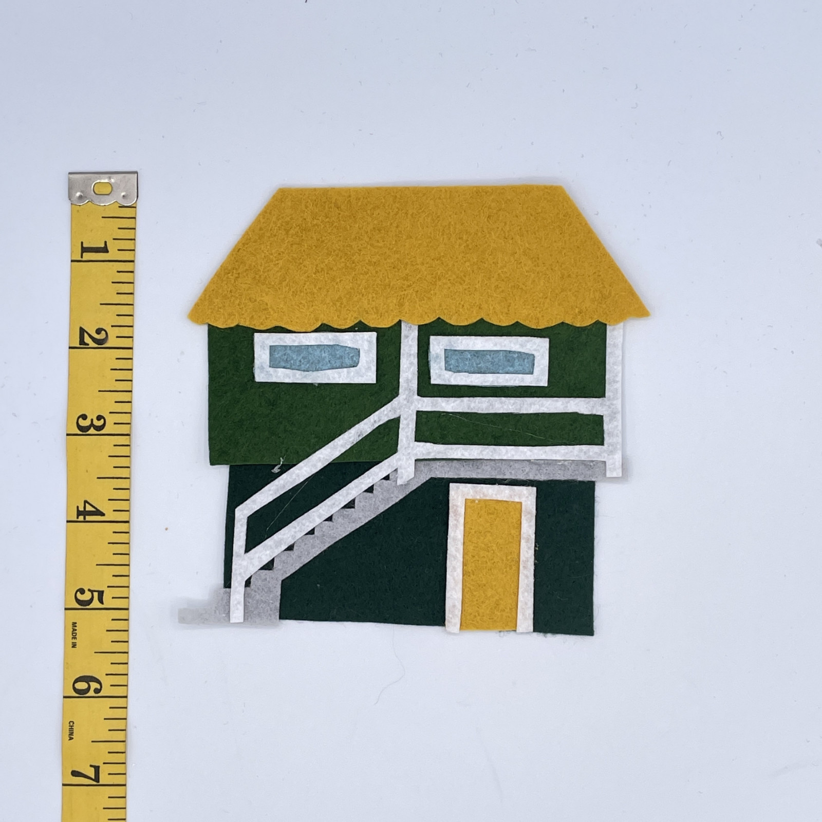  Our Town Felt Story Set 1 – 7 Different Felt Houses for Felt/Flannel Board Play