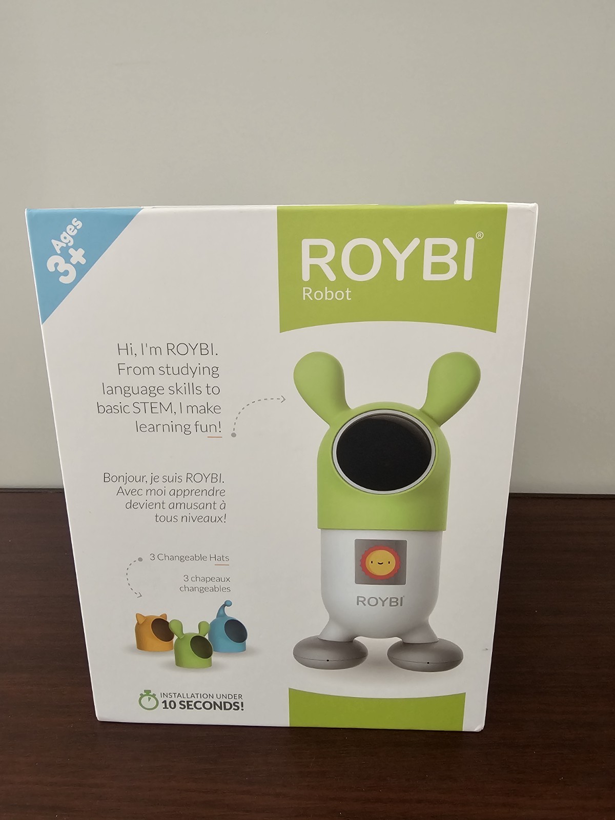 ROYBI Robot Language and STEM Skills Smart Toy Learning Interactive 3+