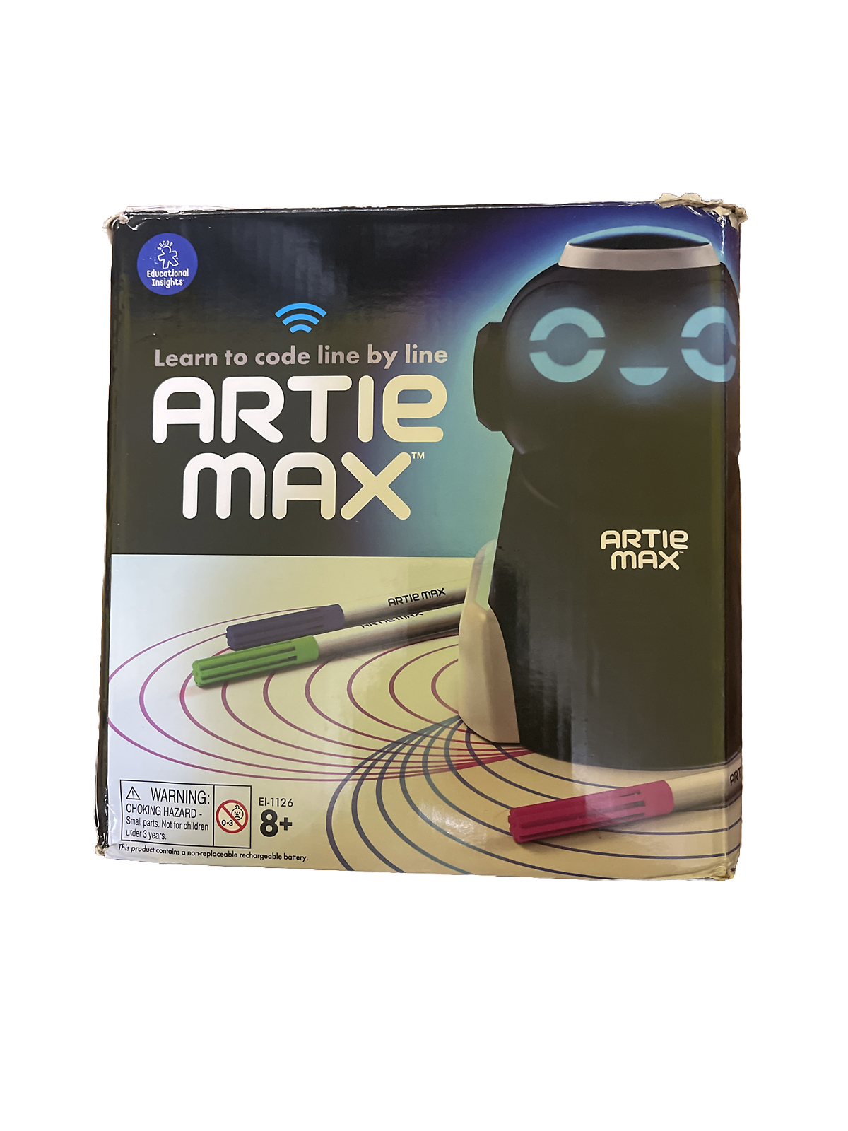 Educational Insights Artie Max The Coding Drawing Robot STEM Toy – Used Good Con
