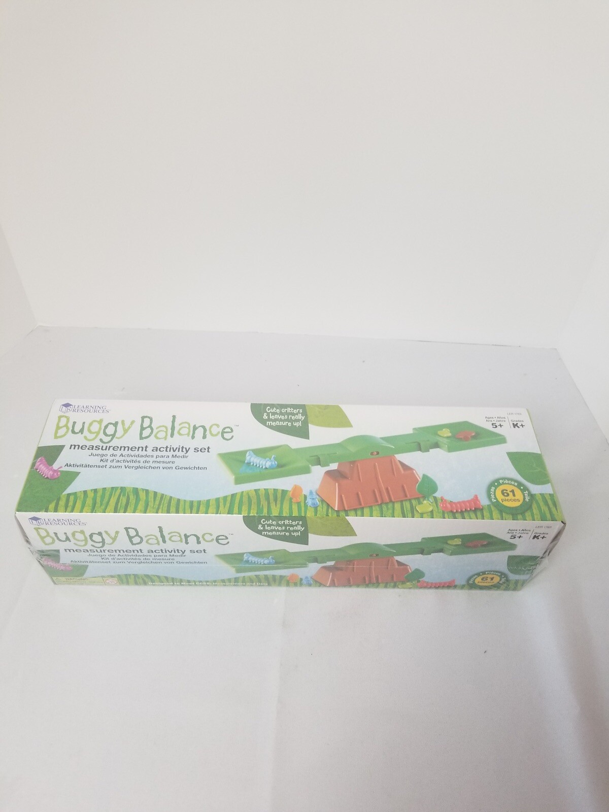 Learning Resources Buggy Balance Measurement Activity Set Homeschool New Sealed