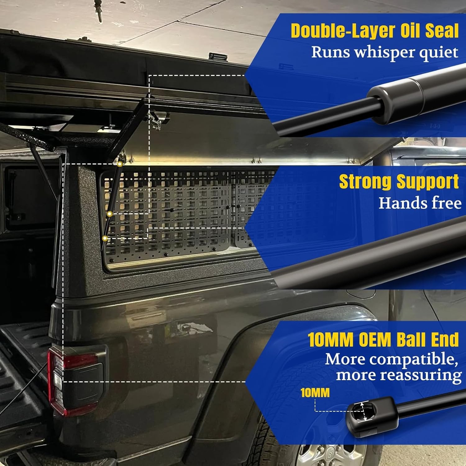 ML33-40 15 Inch 45 Lbs Gas Struts Spring Shocks C16-23933 Lift Supports Replacem