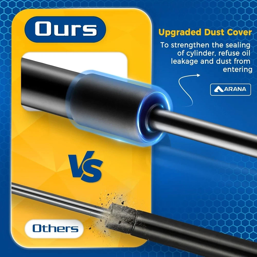 ARANA Trunk Struts Shocks for Dodge Challenger 2008-2020, 6657 Rear Hatch Lid
