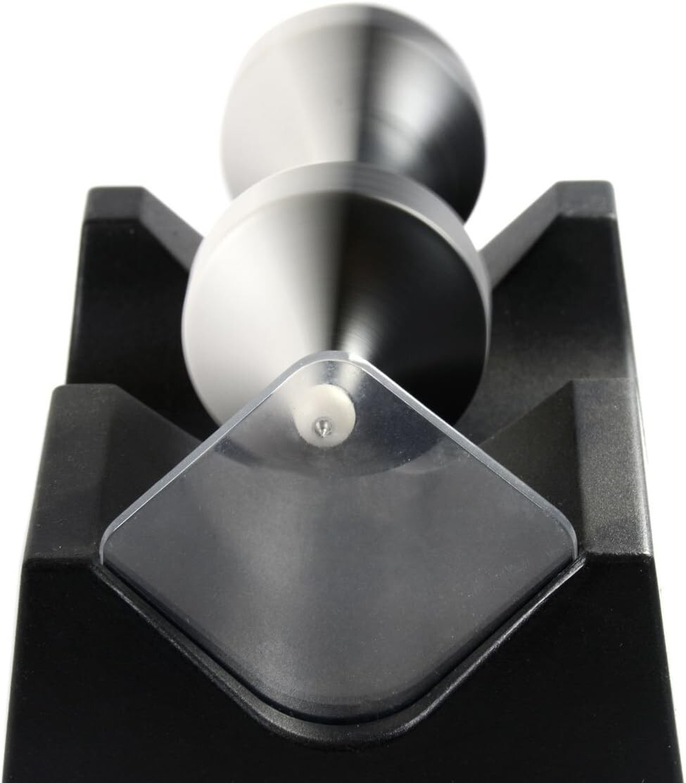 CMS MAGNETICS – Levitating Magnetics Spinning Top Black/White Desk Toy