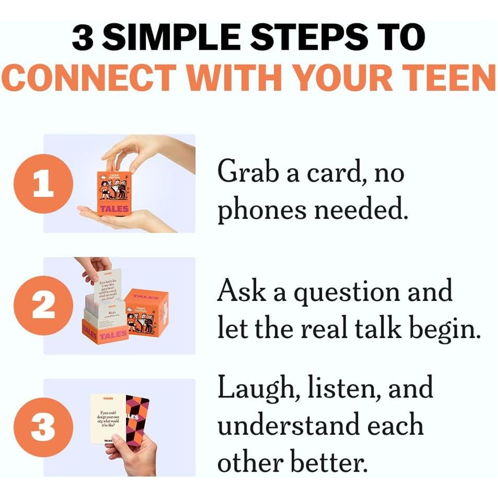 Conversation Starter Cards Card Game For Teen Edition Board Game NEW! Best Gift