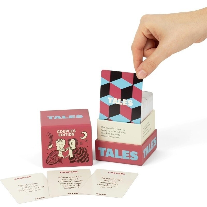 Tales Conversation Starter Cards Card Game For Family/Couples Edition 1~2pcs US