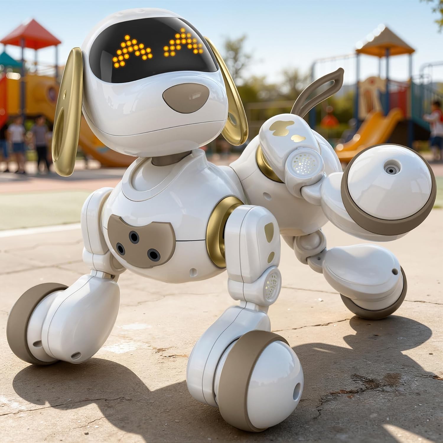 Smart Robot Dog Toy for Kids, Interactive Puppy with Remote & Gesture Control