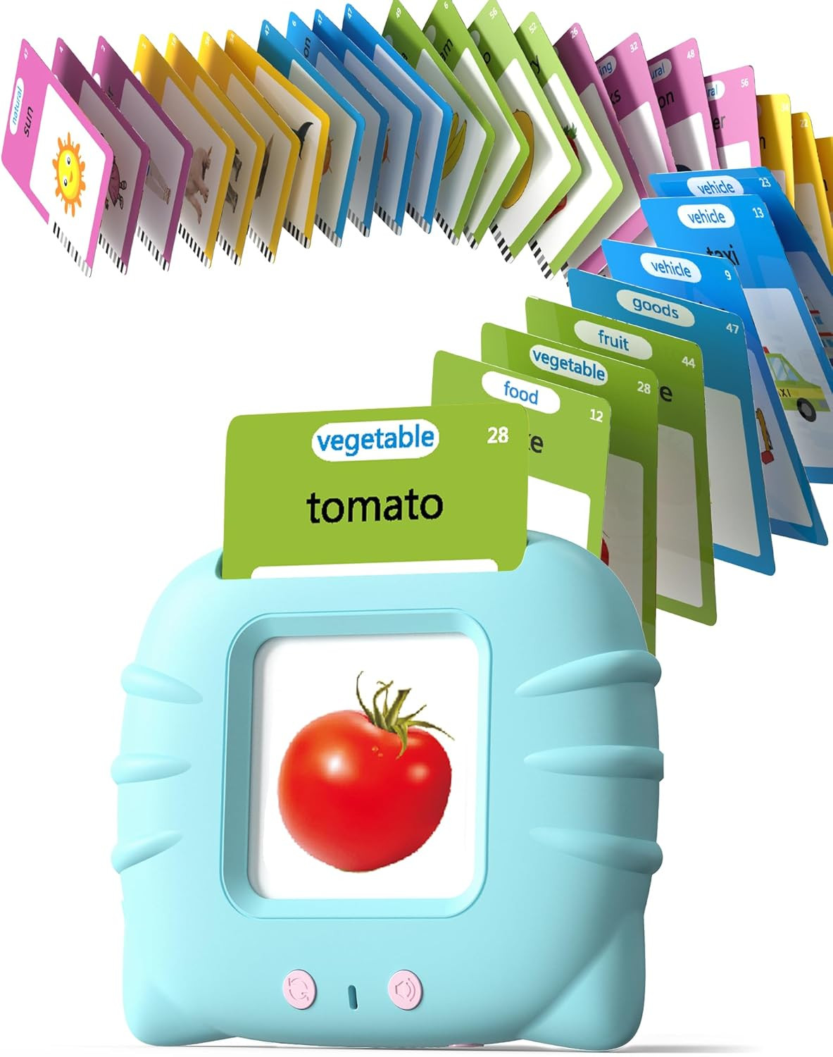 Airbition Talking Flash Cards for Toddlers 1 2 3 4 Year Olds, Montessori Languag