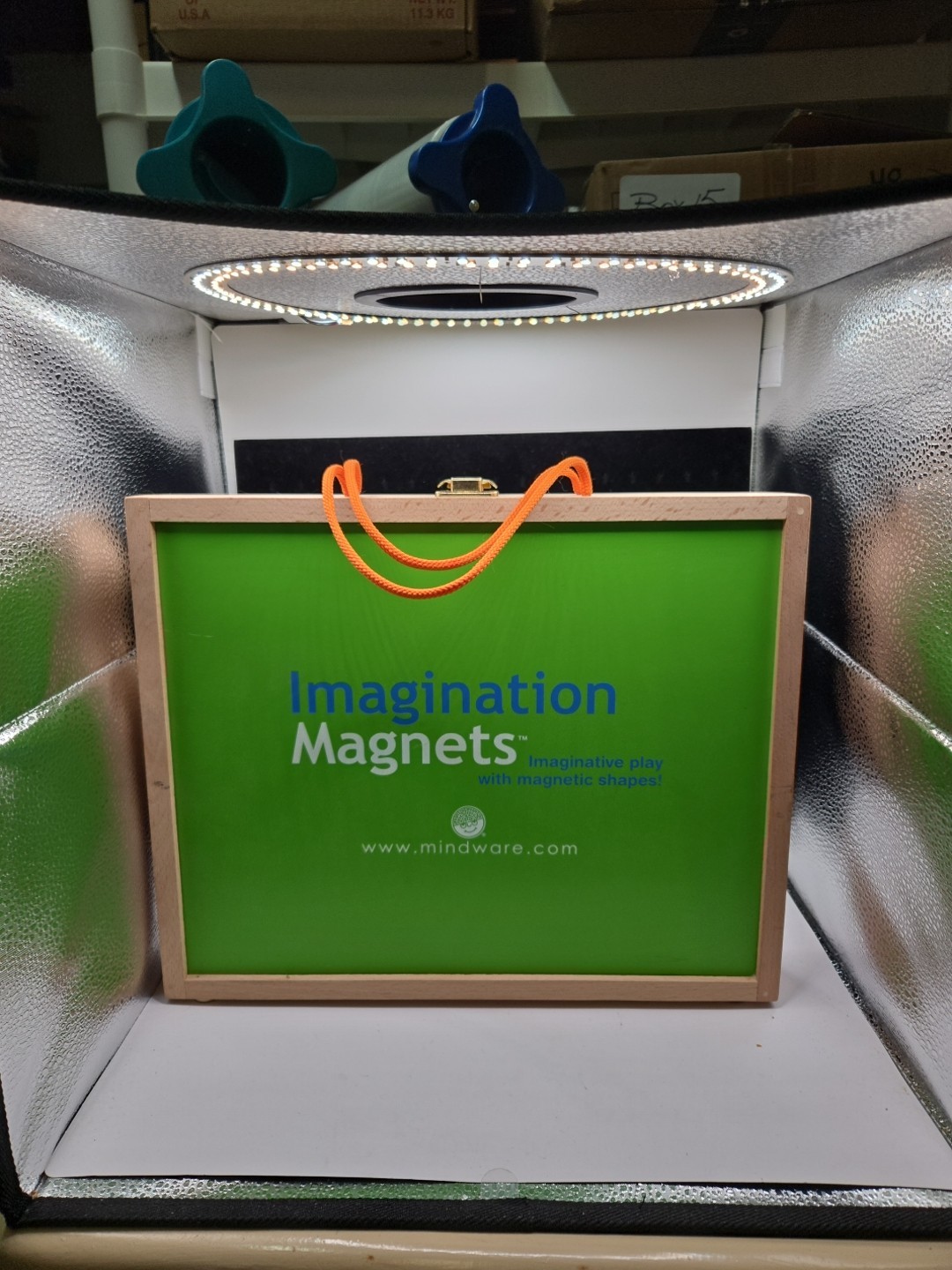 Mind Ware “Imagination Magnets” Magnet Shapes In Case