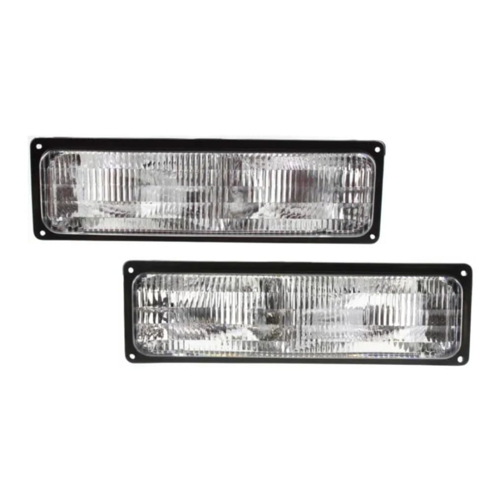 Chevy C1500 C2500 1994 2000 Parking Signal Tail Light Kit Pair LED Drive Light