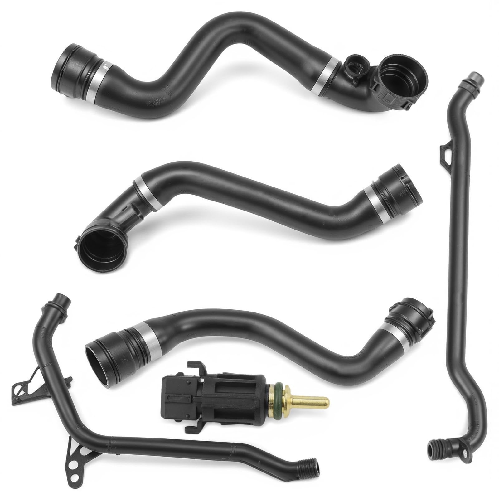 Upper Radiator Coolant Hose Pipes For BMW E53 X5 2001-2006 11537500733 3.0i R…