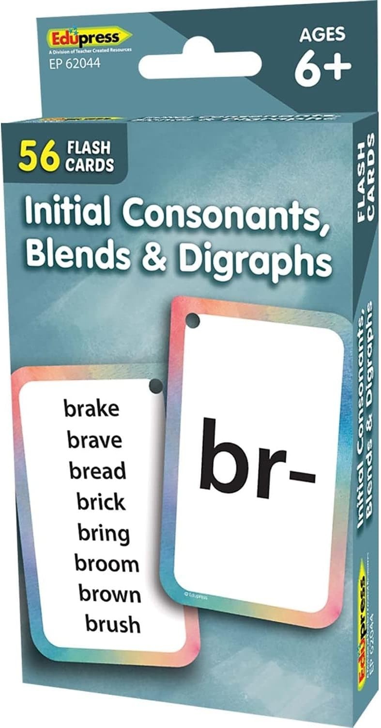 Educational Language Skills Flash Cards with Teaching Tips – 3-1/8″ x 5-1/8″