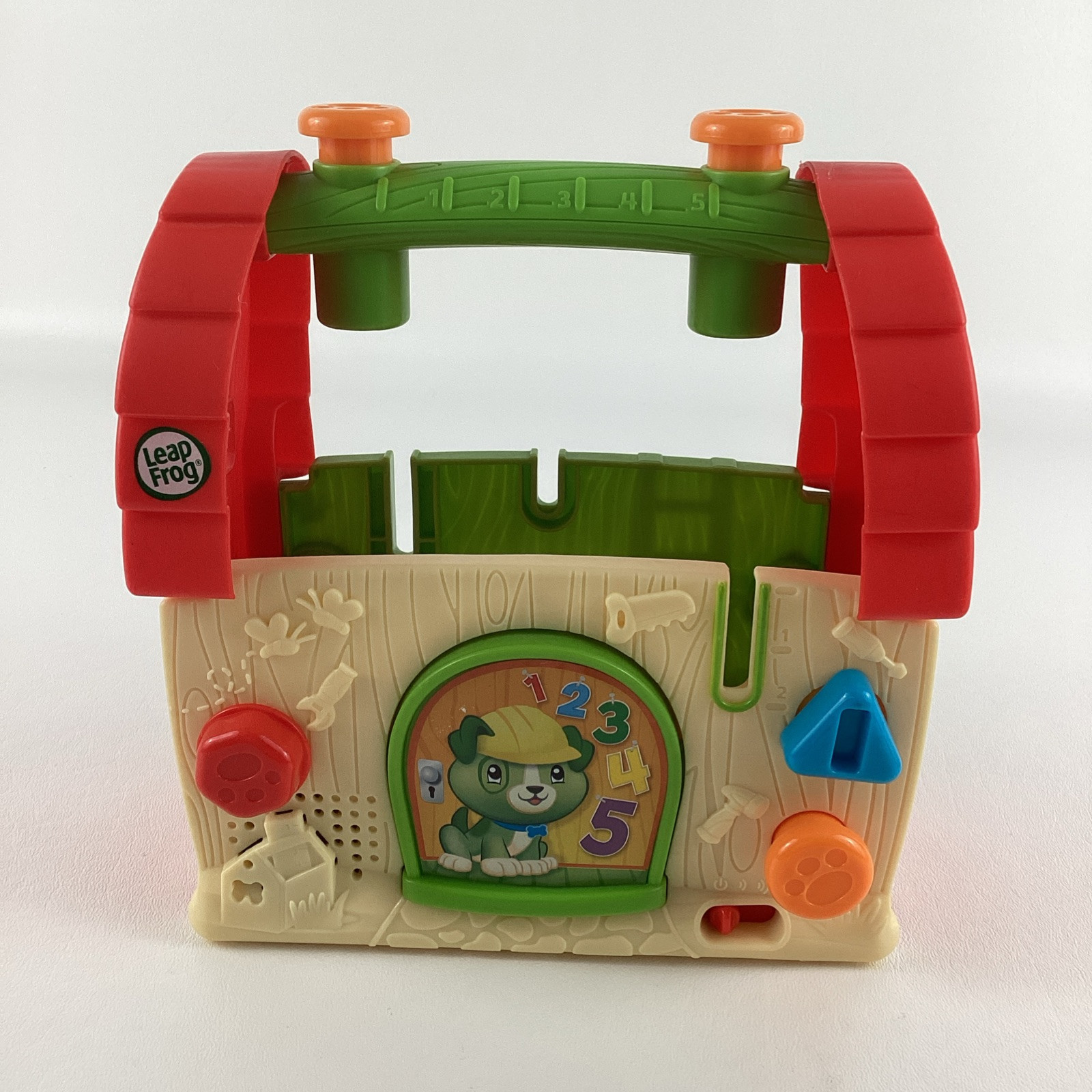 Leap Frog Scout Build Discover Tool Set Learning Numbers Counting Portable Toy