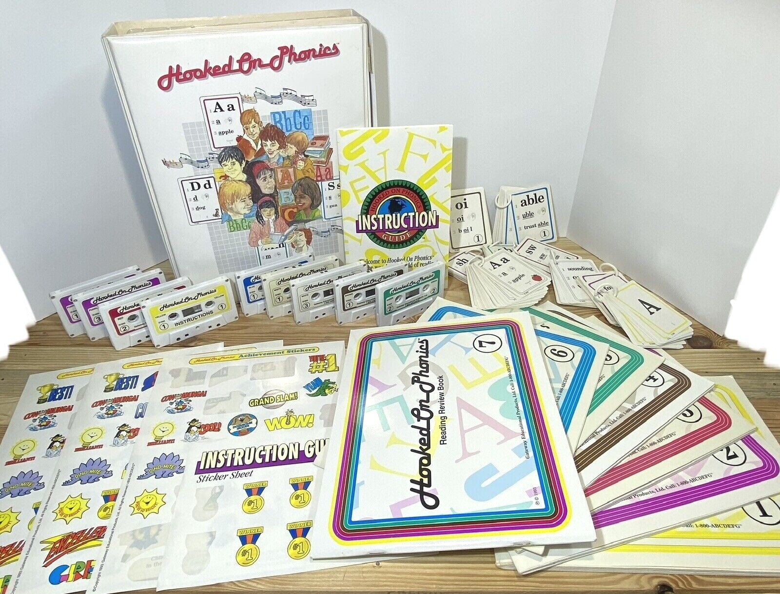 Hooked on Phonics 1993 Set Parts, Learn to Read (You Pick)