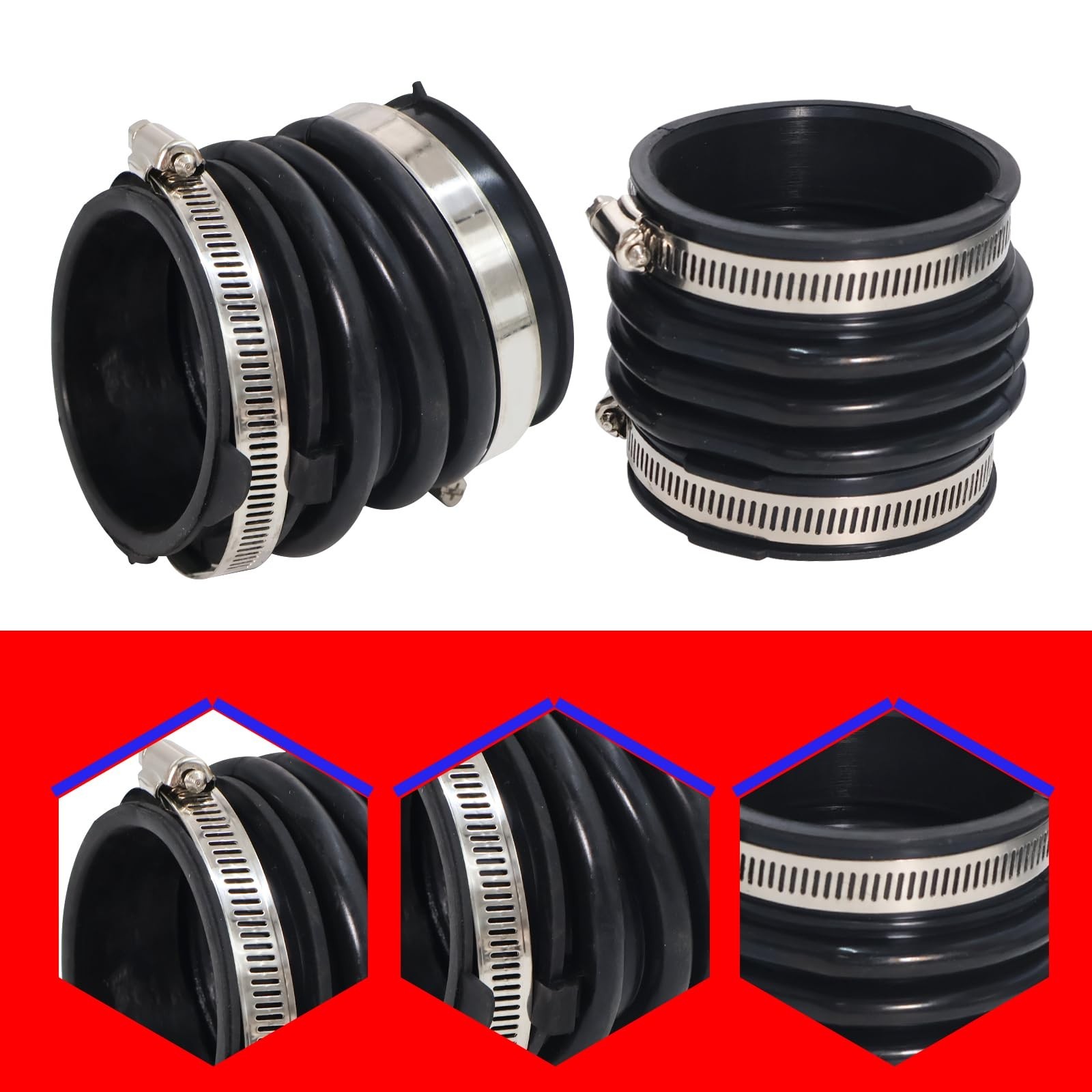 SMMS 2PCS 1788220161 Engine Air Intake Hoses for Lexus ES300 3.0L ES330 3.3L …