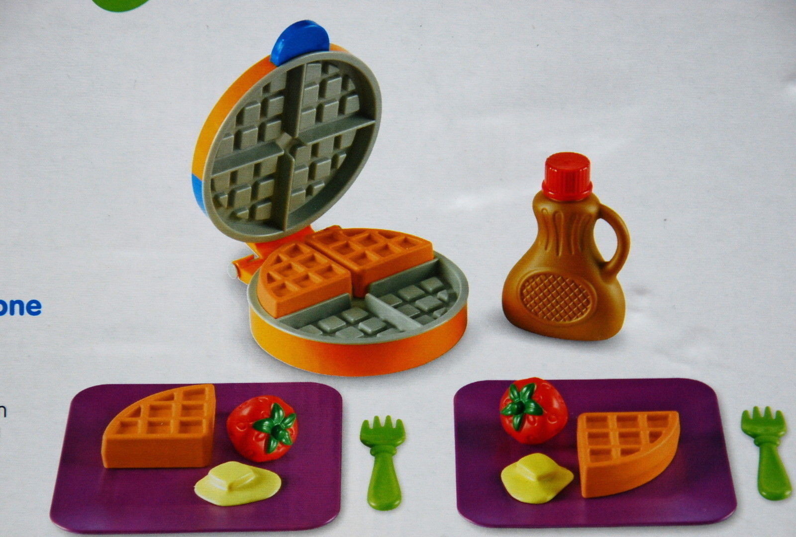 Learning Resources New Sprouts WAFFLE TIME *NEW* Preschool Play Food Breakfast