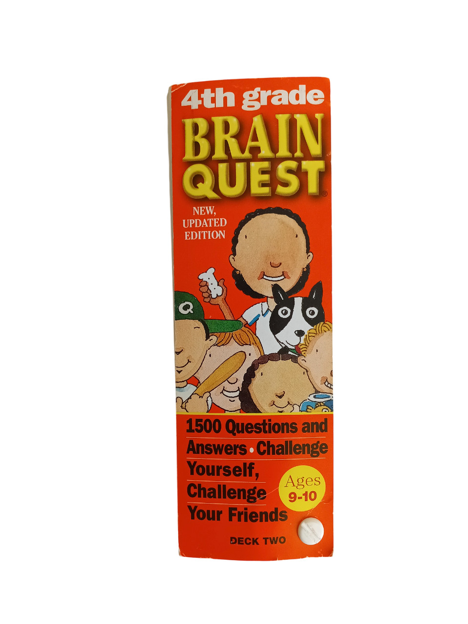 Brain Quest 4th Grade Cards 1500 Q &A 1999 Deck 2 Vintage 90s