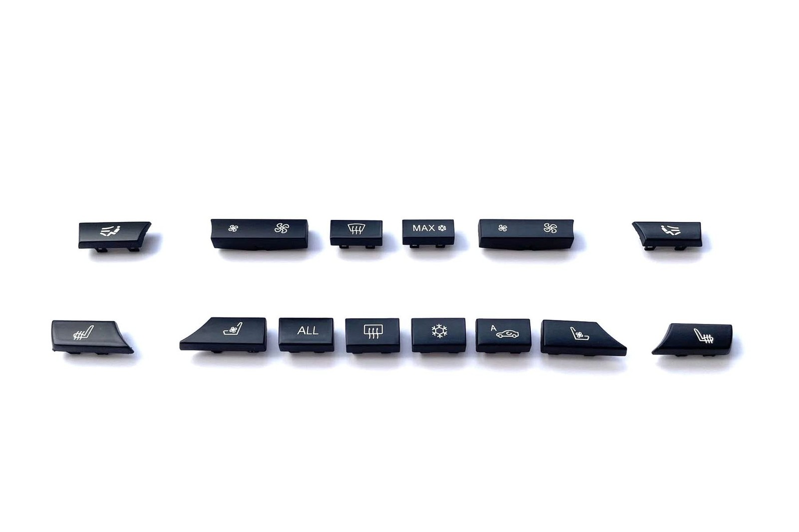 14 Key Air Conditioning A/C Vent Button AC Heater Climate Control Key Caps In…