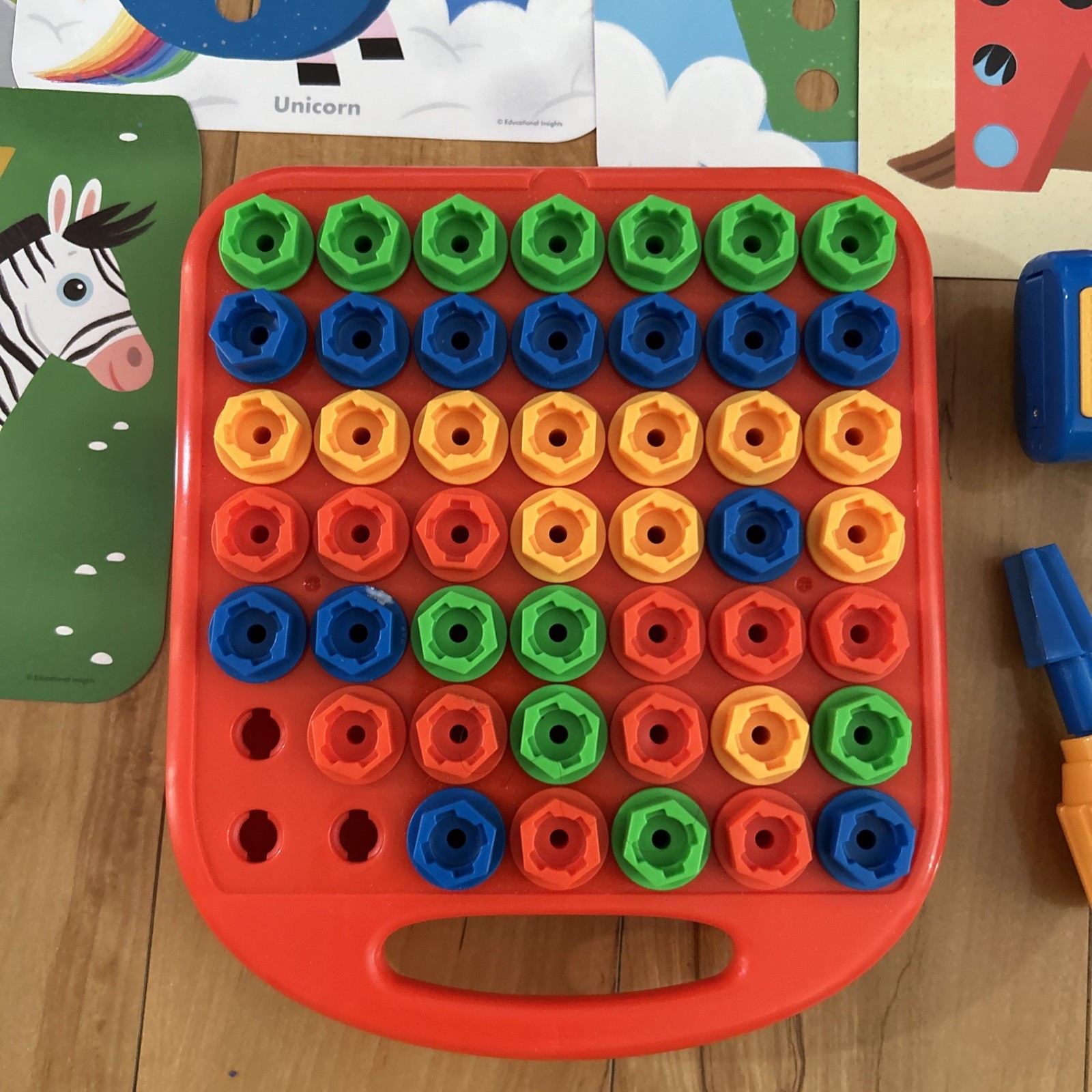 Design and Drill ABCs and 1 2 3 in Original Box Read