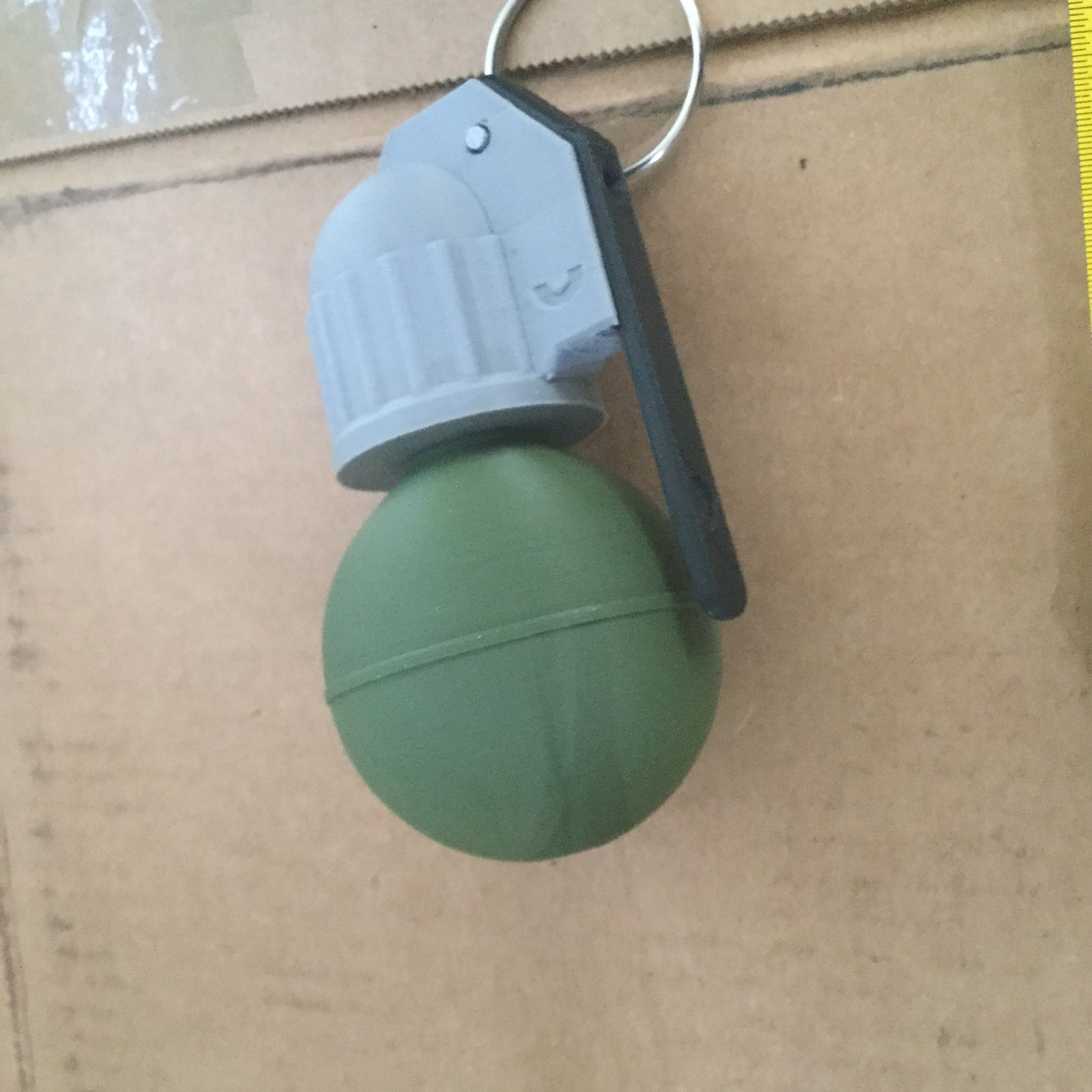 FAKE RGN / RGO Soviet Russian Frag Grenade Accurate Size Plastic Replica cutaway
