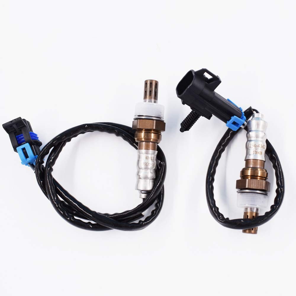 labwork 2pcs Oxygen Sensor O2 Upstream and Downstream Replacement for Chevy…