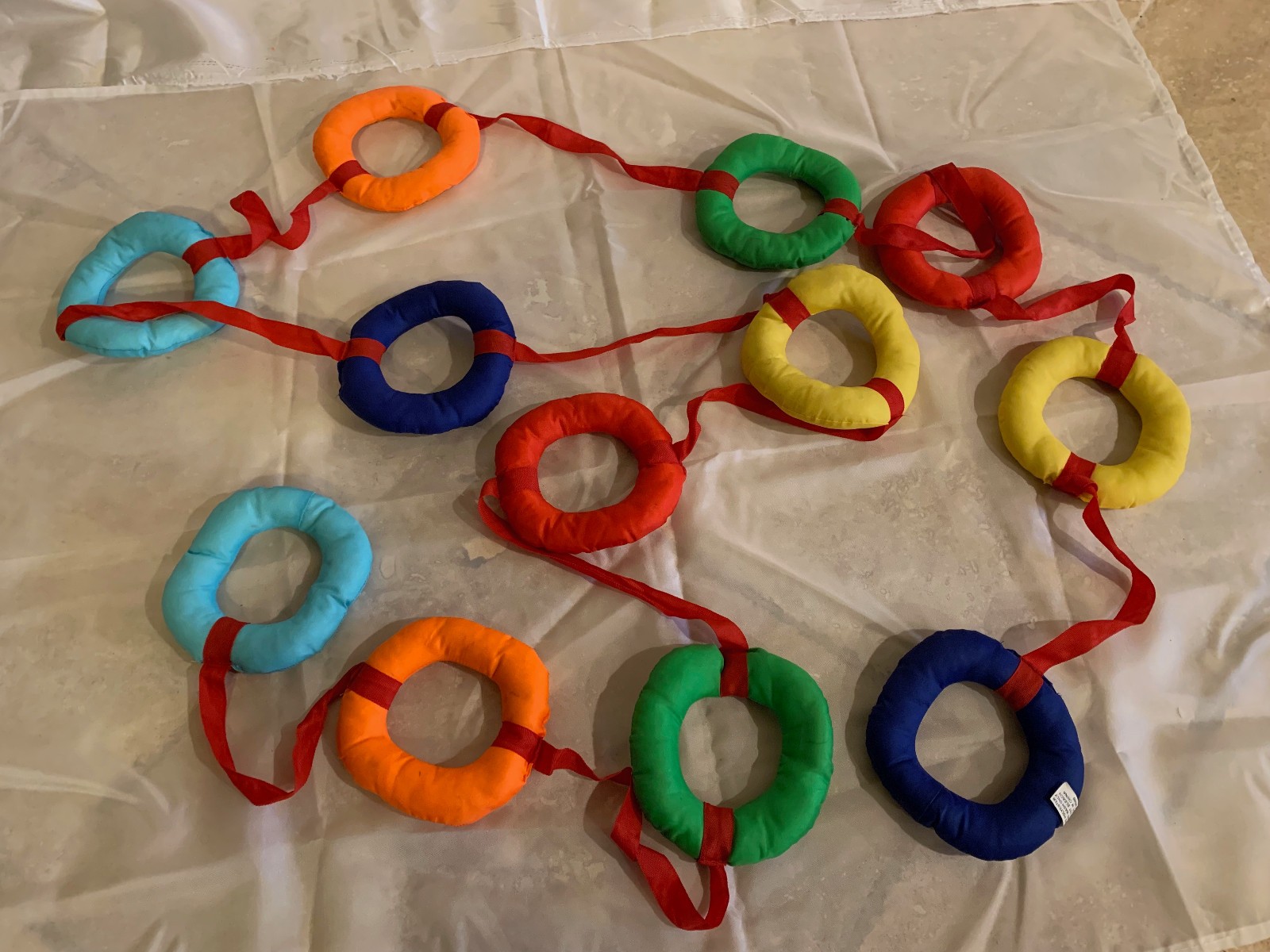 Hold-A-Ring Walking Rope Child Safety Trip Daycare Fire Exit Emergency
