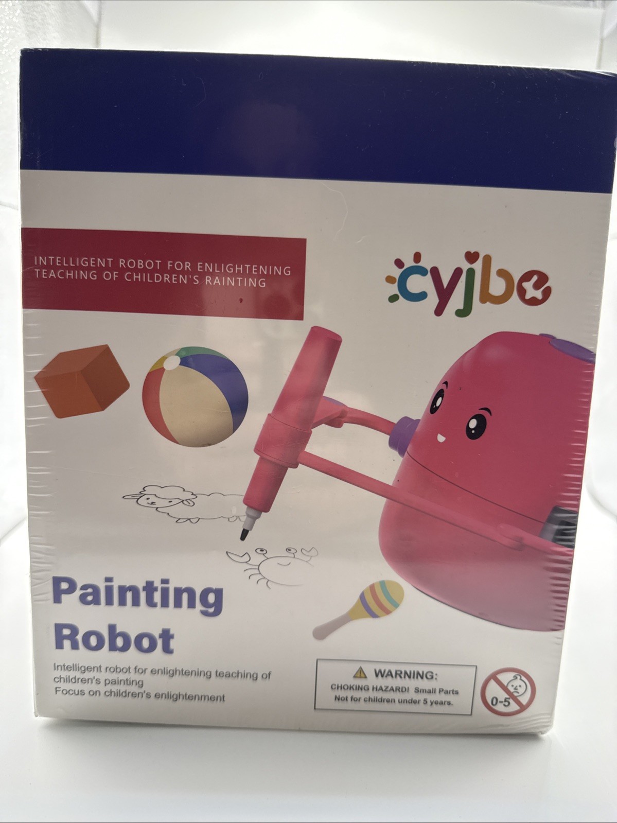 CYJBE Interactive Educational Drawing Robot Pink