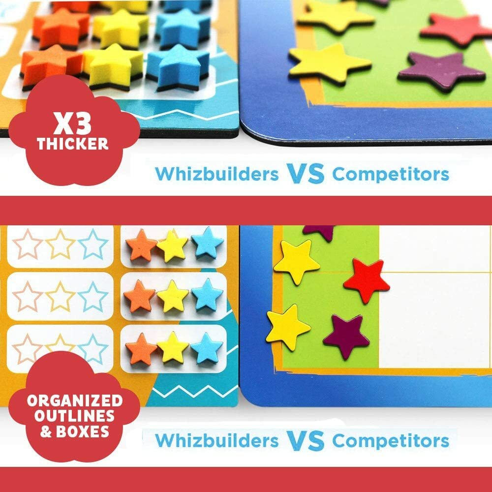 Behavior Chore Reward Star Chart with Magnetic Stickers for Toddler Training