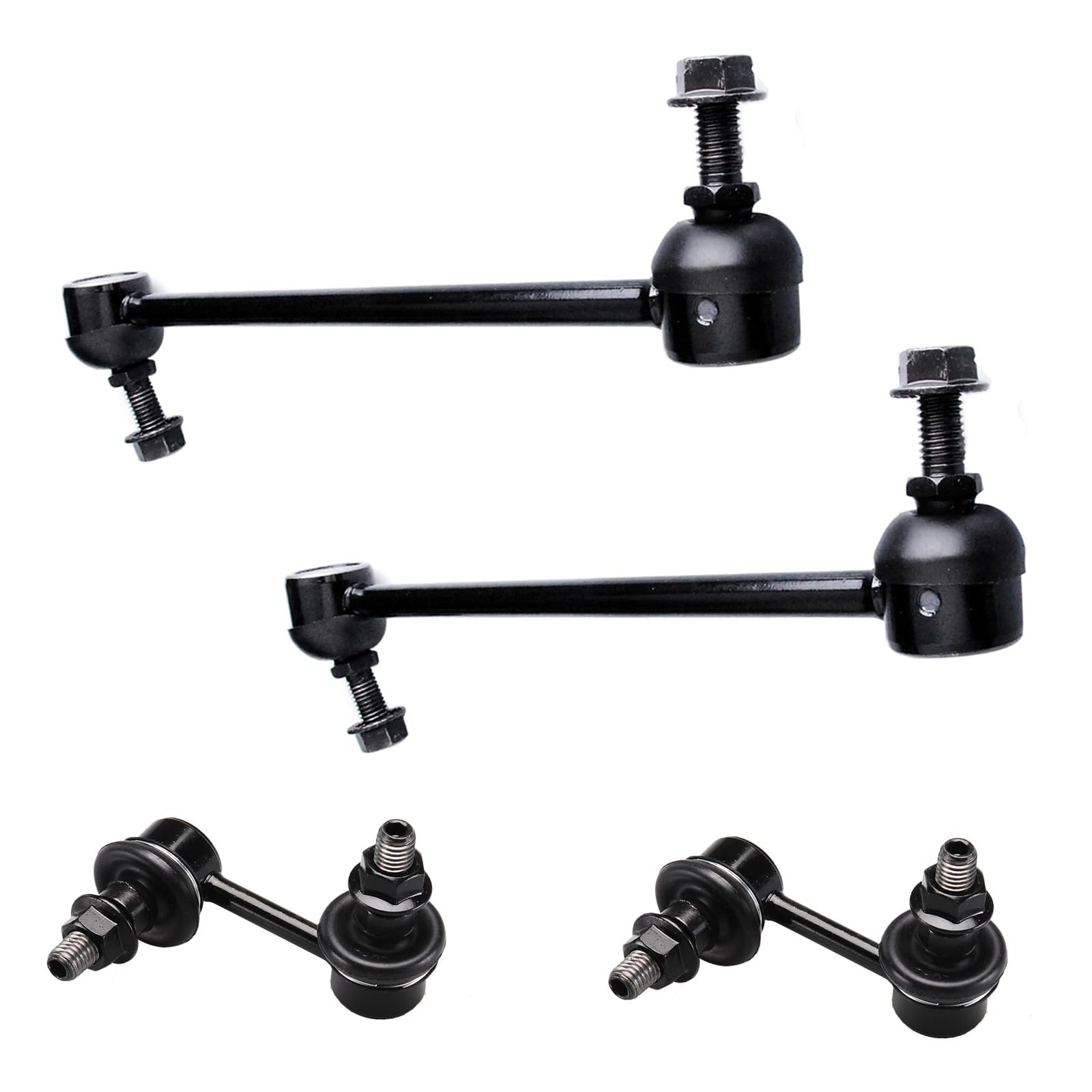 4 Pack Front Rear Sway Bar End Link K750382 K750706 for Dodge Journey 2009 20…