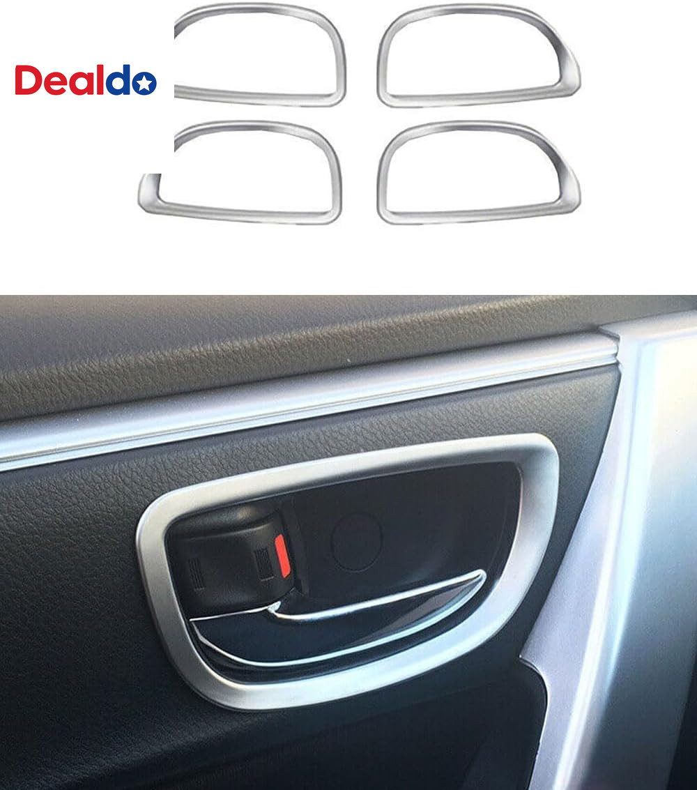Car Accessories Fit for Toyota Corolla 2014 2015 2016 2017 2018 2019 Abs（Matte S