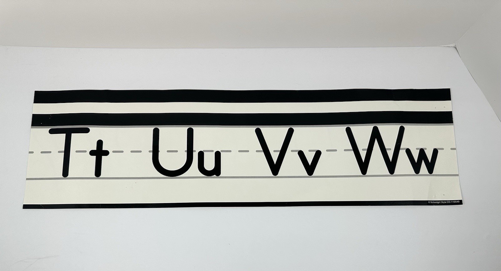 Alphabet Banner Upper & Lower Case Letters, Learning ABCs & Numbers 1-10 (8 pcs)