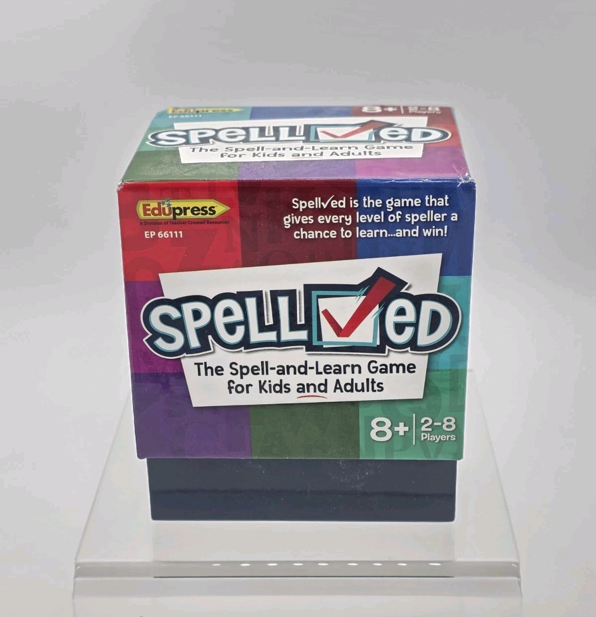Spell Checked Educational Spelling Card Game Ages eight and up, Complete