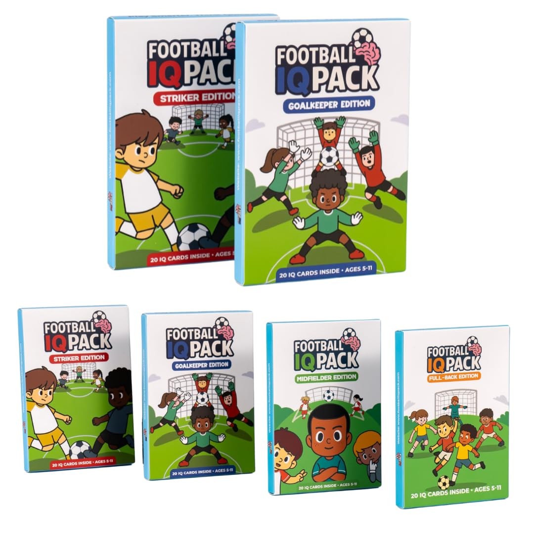 Soccer IQ Card™ – Game Intelligence Cards for Kids Ages 5–11 | Learn Mindset,…