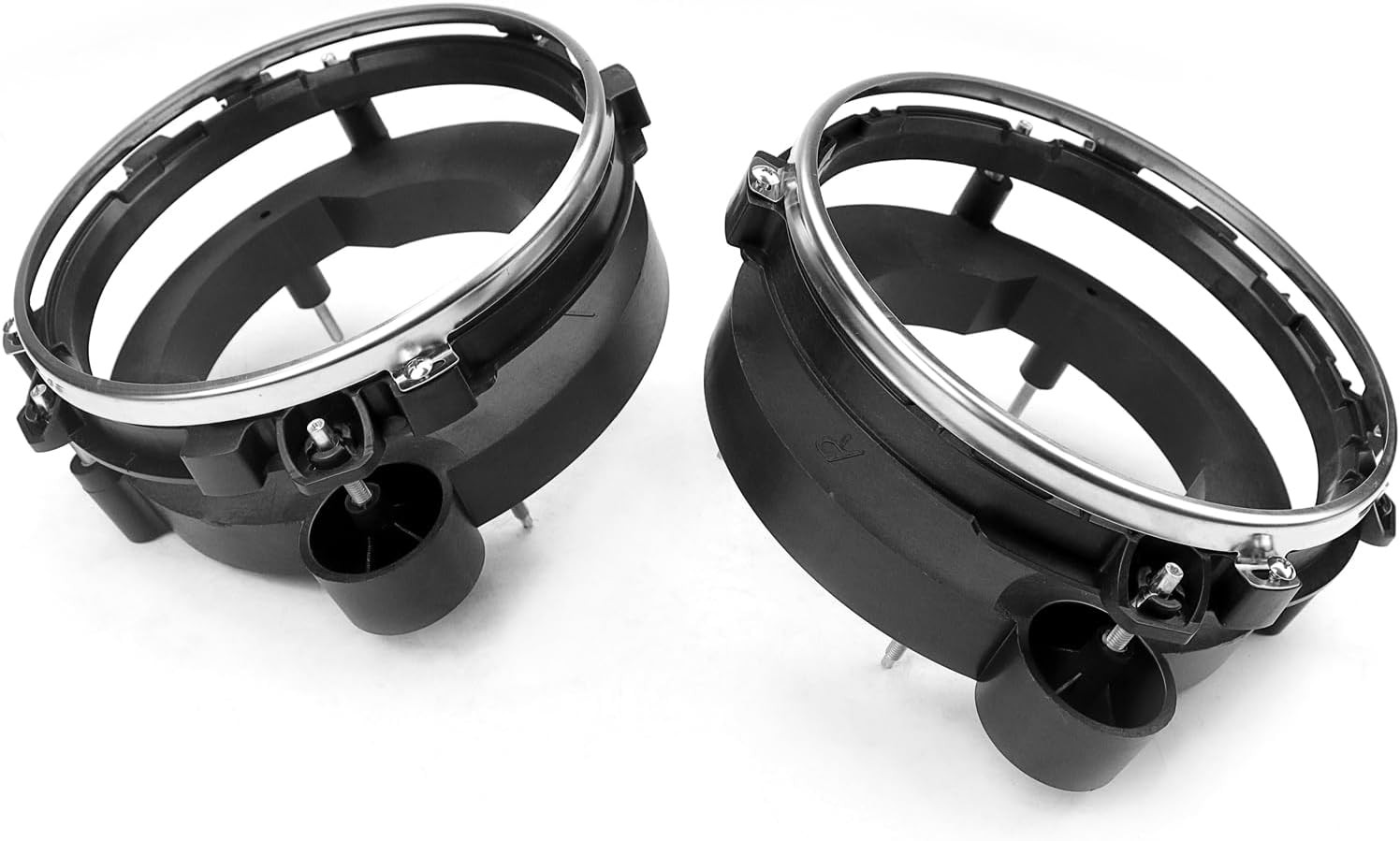 Jeep Wrangler Headlight Bulb Brackets Kit 1997-2006 – LH & RH Replacement