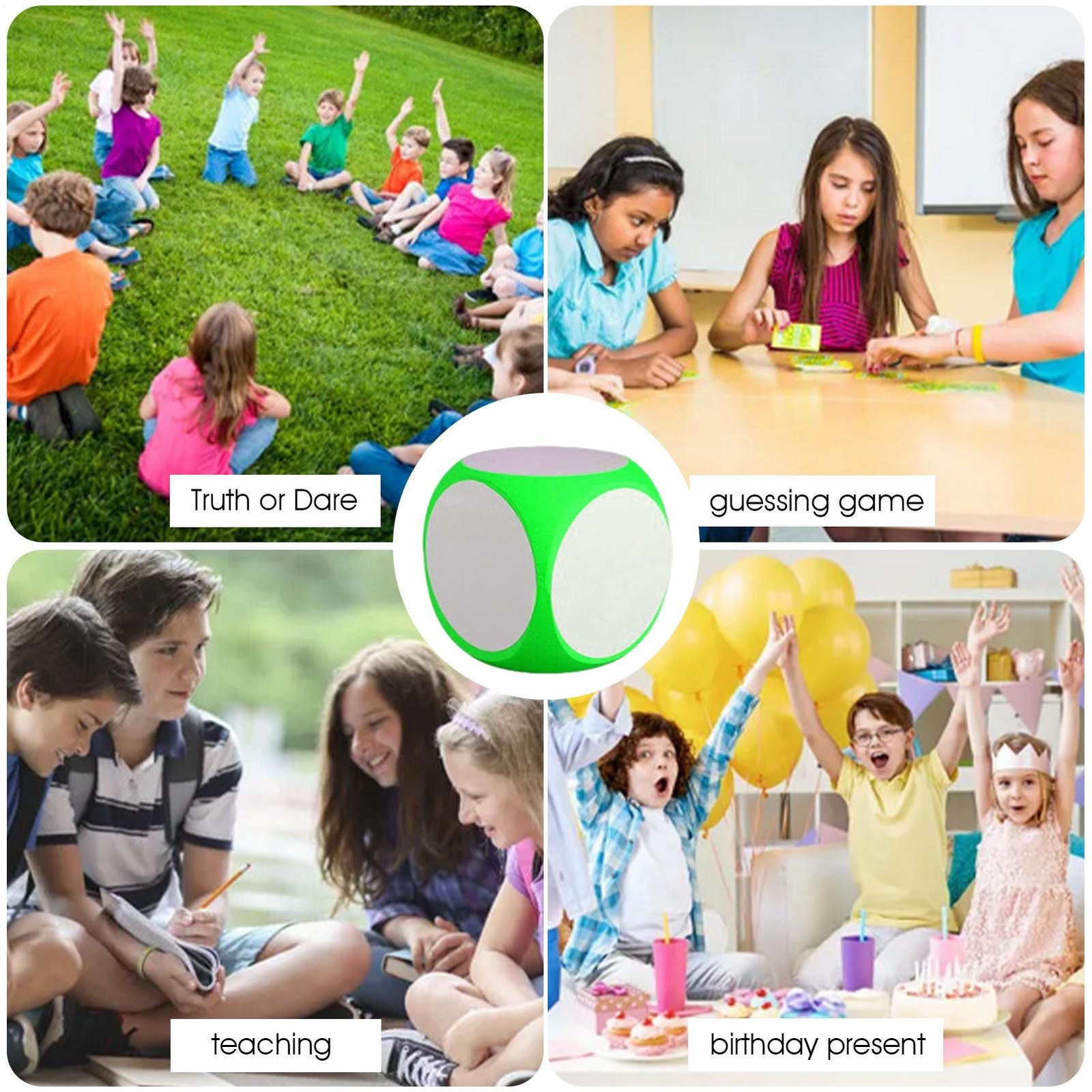 Blank Dice Write On Story Dice Activity Dice Children’s Play Toys Classroom