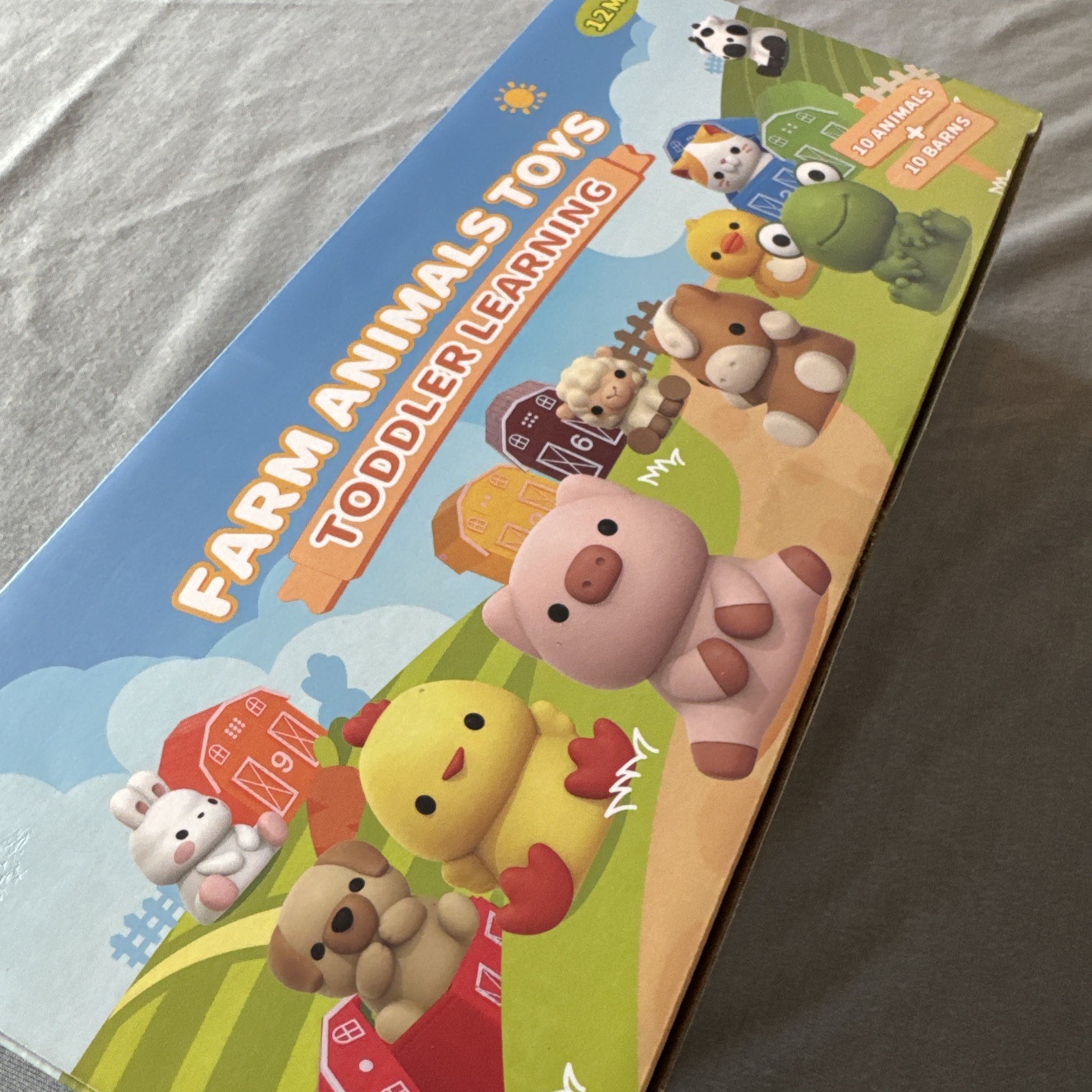 New never opened Farm Animal Counting Matching & Sorting Toddler Learning toys