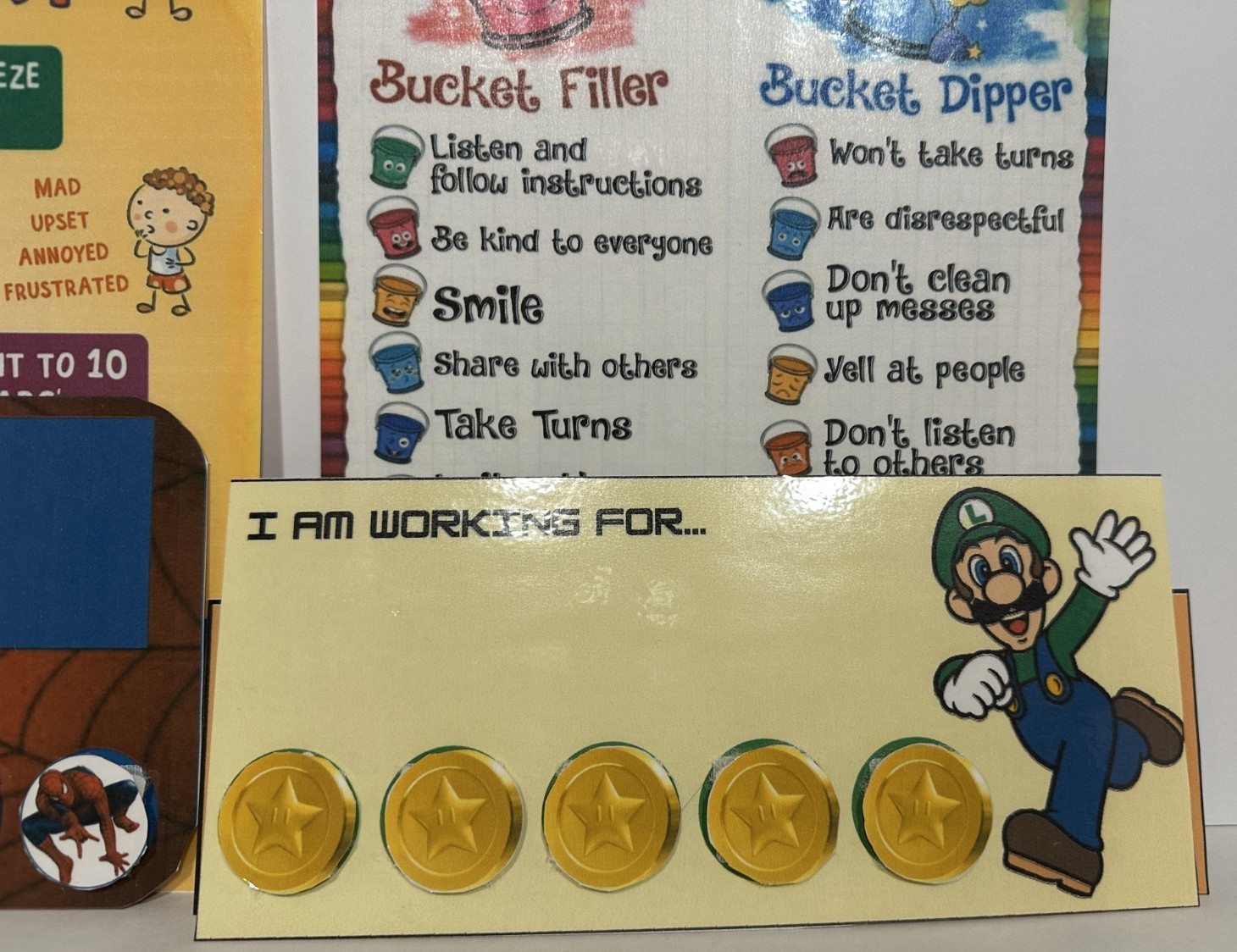 ABA Token Board Bundle for Autism – 5 Reward Token Boards + 3 Visual Supports