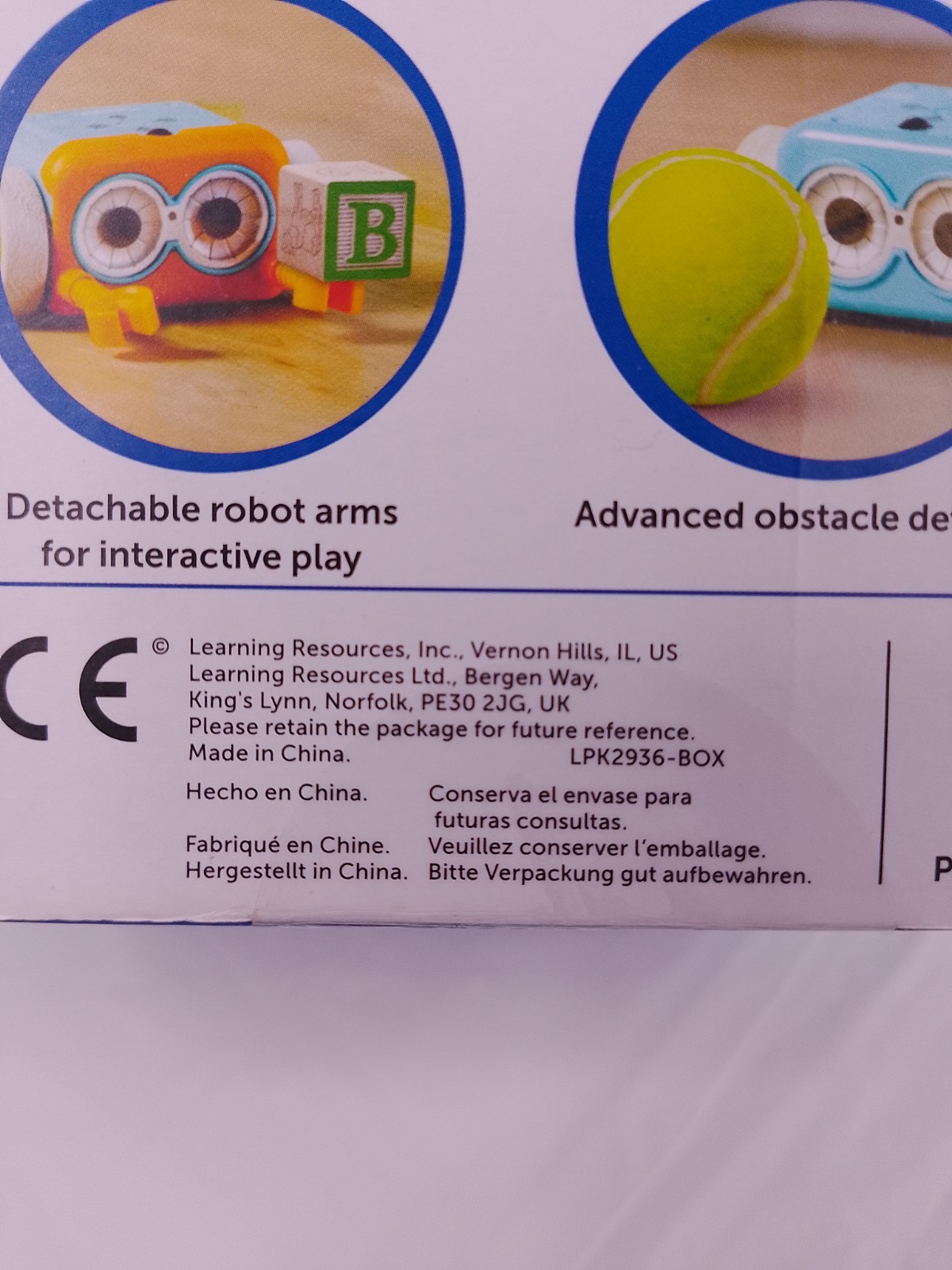 Learning Resources Botley The Coding Robot STEM Toy Incomplete Set