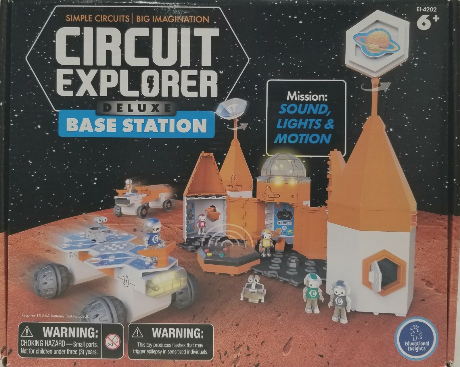 Educational Insights – Circuit Explorer – Deluxe Base Station Building Set