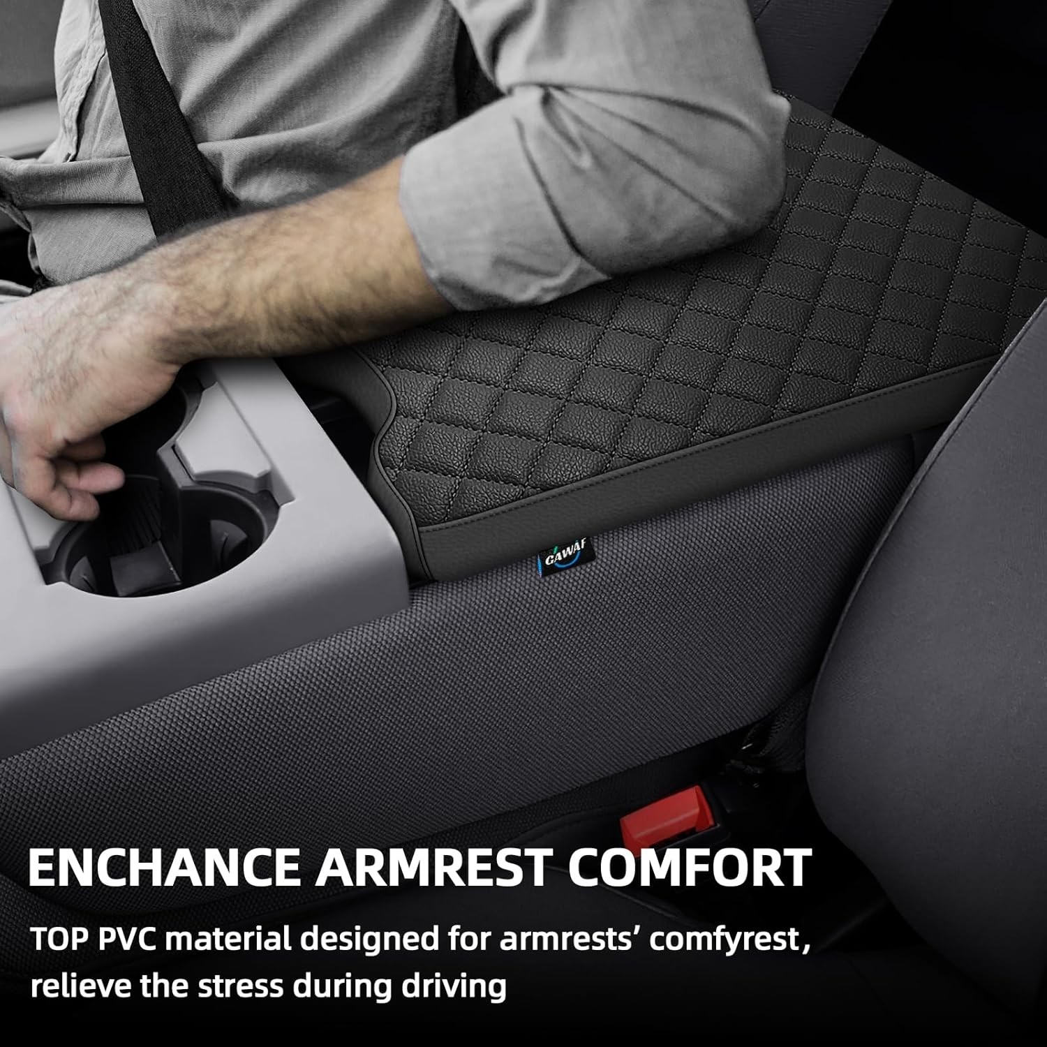 Center Console Cover Compatible with Ford F150 2015-2025,2017-2025 F250 F350 F45