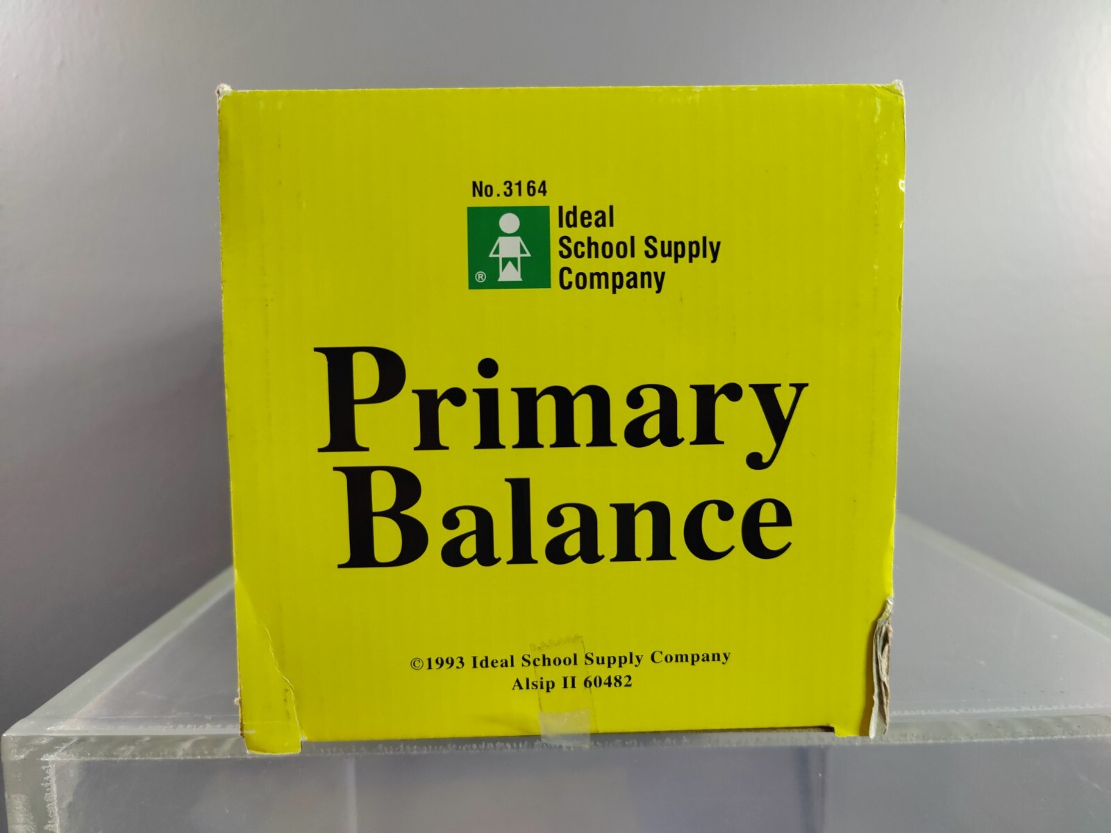 NEW IDEAL SCHOOL SUPPLY PRIMARY BALANCE SCALE FOR SOLID & LIQUID MEASUREMENTS K+