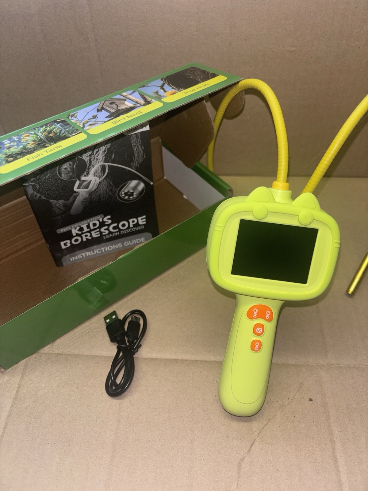 Kids Borescope Borescope Camera Toy with Light for Kids – STEM Science Educat