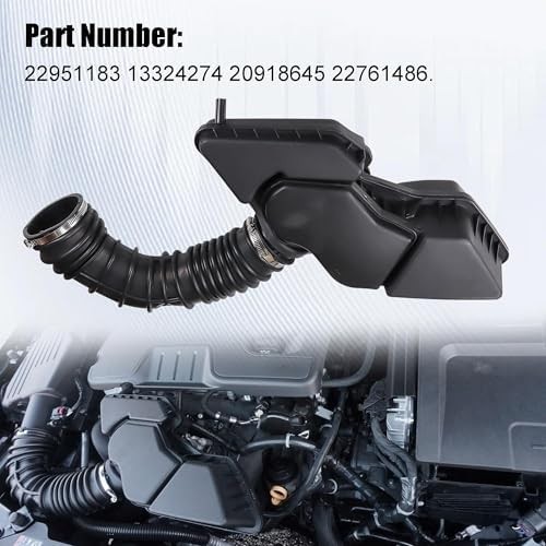 Air Intake Hose Tube & Outlet Duct Compatible with Buick Regal 2011-2017 LaCross