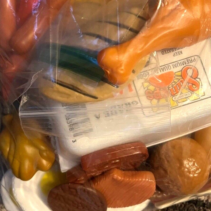 You Pick Playgo Toys & More MISC Meat Eggs Cheese Hot Dogs Chicken Pretend Food