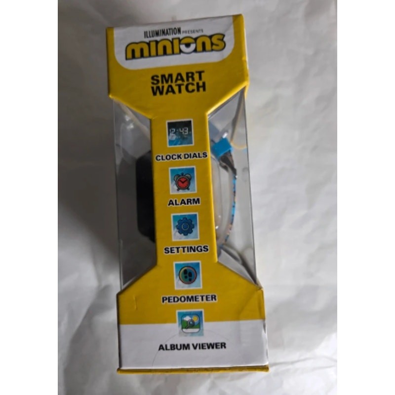 Minions Kids Smartwatch Digital Camera Games Alarm Calculator Rechargeable