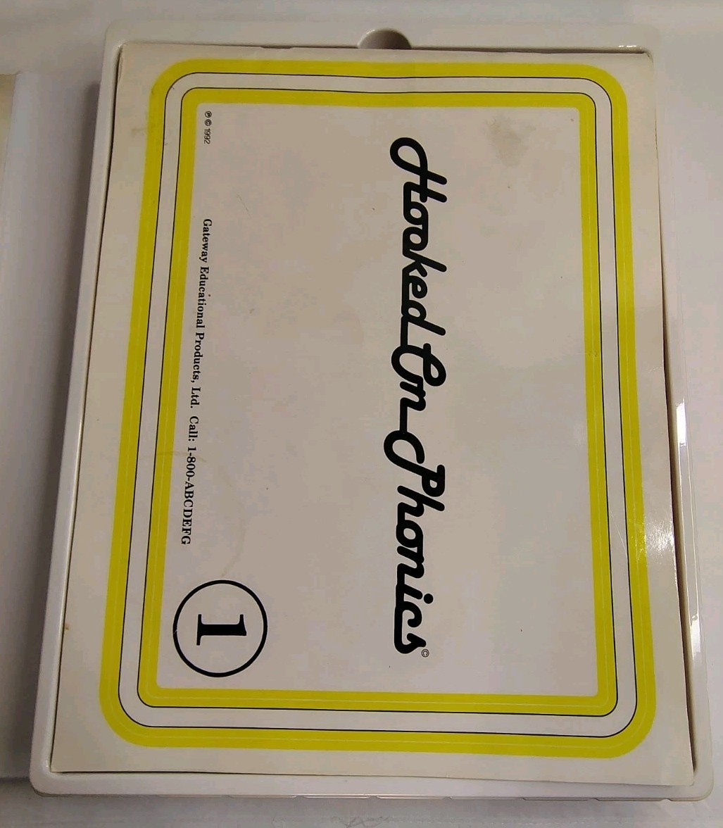 VTG Hooked On Phonics Gateway Educational Kit Cassette Tapes Book Complete Set