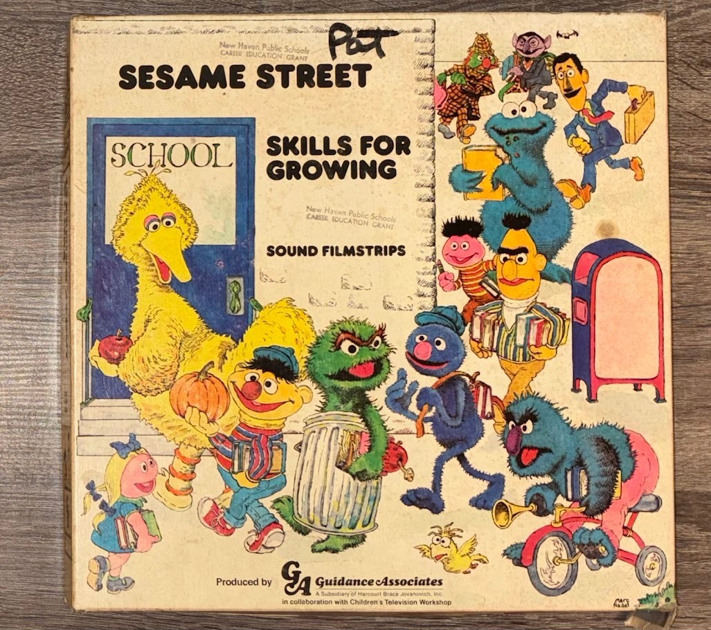 Rare VTG Sesame Street Skills for Growing Learning About Others Film/Recordings