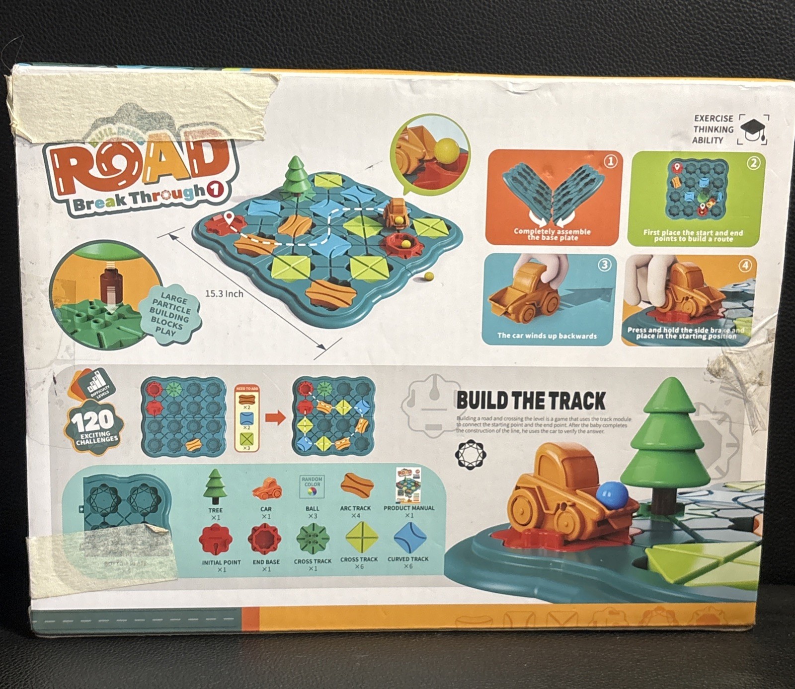 Bonitoto Building Road Break Through 1 Exercise STEM LOGIC PUZZLE 3+ Gameplay