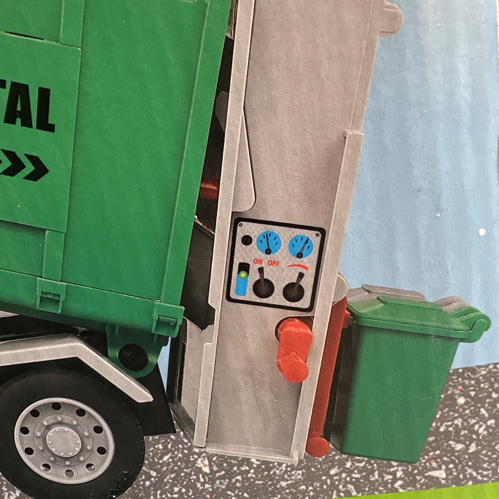 Unique Environmental Protection Garbage Truck By CIF TOYS Educational Ages 3+