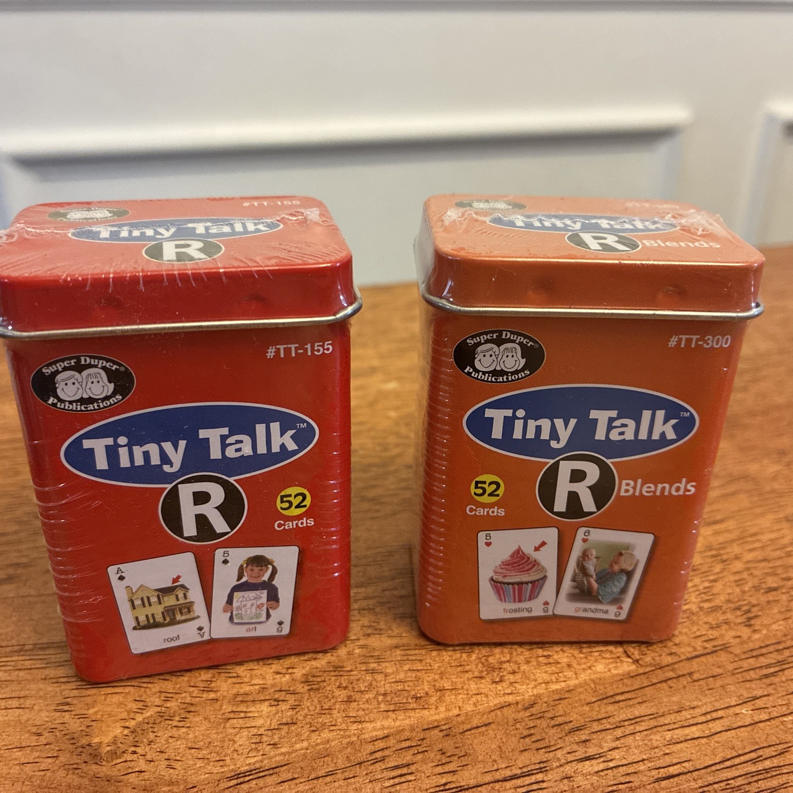 Super Duper Tiny Talks R & R Blends Speech Therapy Cards