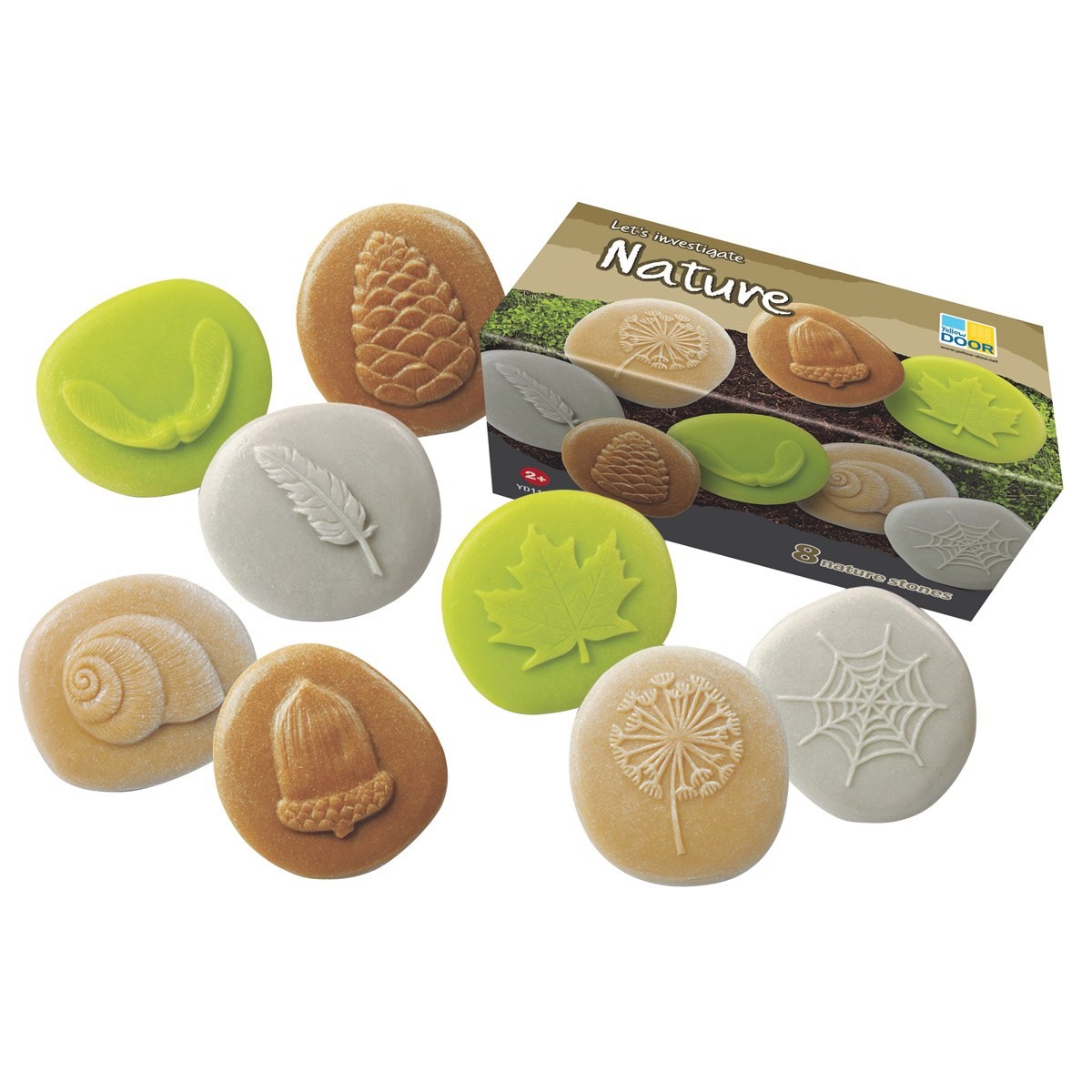 Yellow Door Let’s Investigate – Nature – Set of 8 Stones